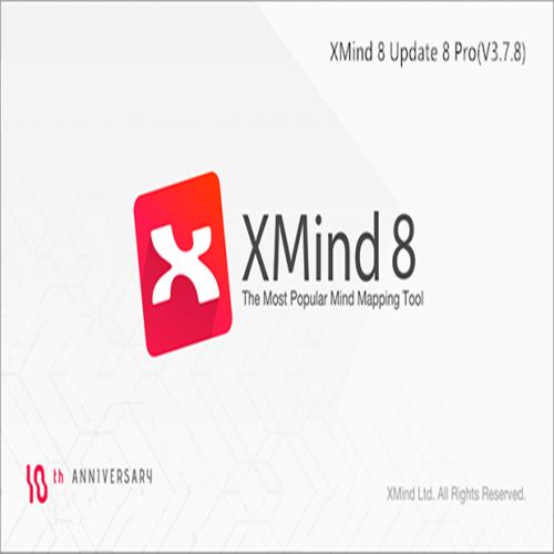 商业思维导图软件XMind8 Update8 Pro专业版头脑风暴可视化工具序列号中文版破解版注册版V3.7.8