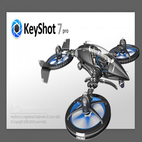 3D渲染动画制作软件Luxion KeyShot Pro 7.3.40专业版三维数据实时渲染无功能限制注册版官方中文版